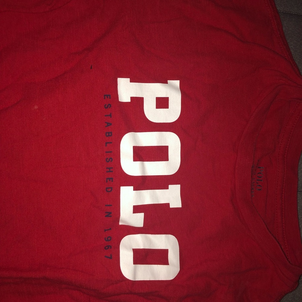 Red Kids Polo Ralph Lauren Long Sleeve!!